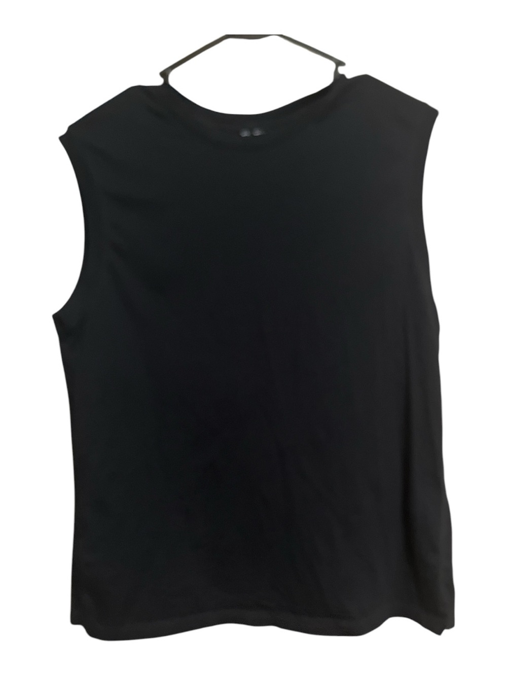 Nordstrom Black Sleeveless Crewneck Tank